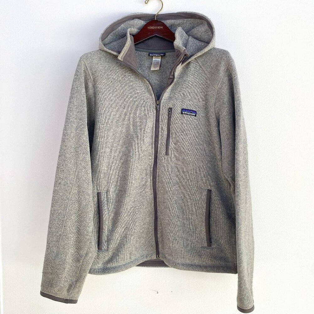 Vintage Patagonia Better Sweater Fleece Hoodie – Medium – Gray